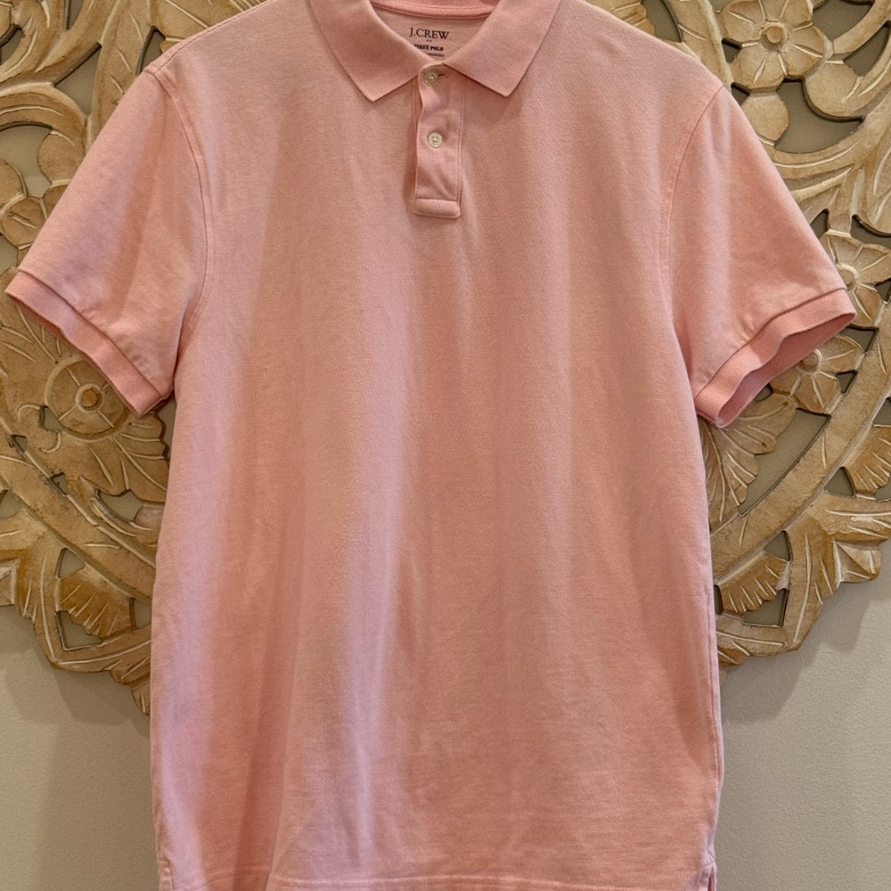 J. Crew Soft Pink Men's Polo Shirt